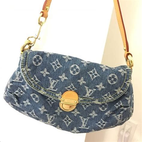 vintage louis vuitton denim bag|authentic vintage louis vuitton handbags.